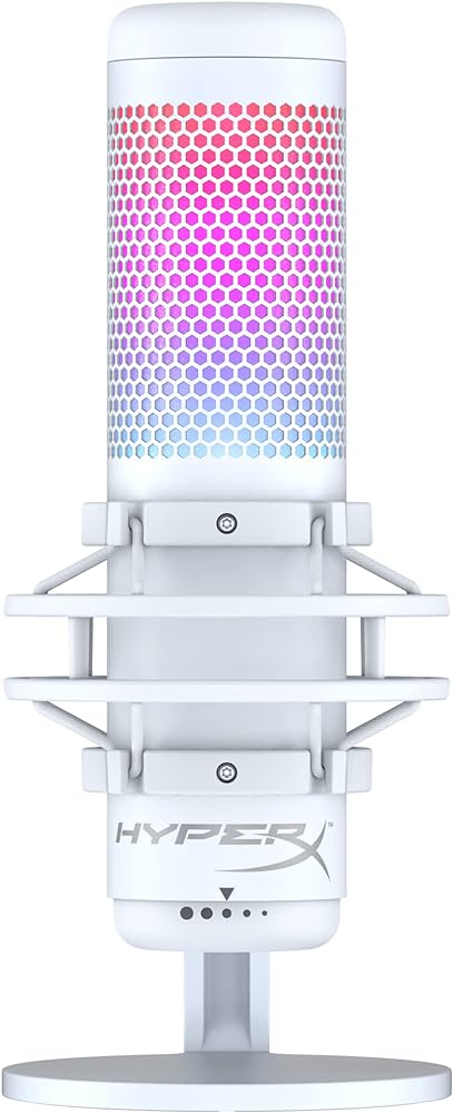 MIC HYPER X QUADCAST S WHITE